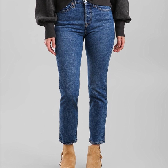 Levi’s Wedgie Straight Fit - Charleston Outlasted Wash W26 L26 - Picture 3 of 5